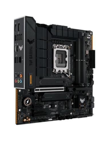 PLACA ASUS TUF GAMING B760M-PLUS II,INTEL,1700,B760,4DDR5,128GB,HDMI+DP,4SATA+2M.2,5USB 3.2+1USB-C,2.5GB,MATX