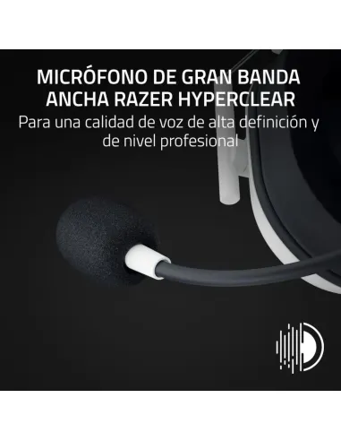 AURICULARES RAZER BLACKSHARK V2 HYPERSPEED BLANCO (RZ04-04960200-R3M1)