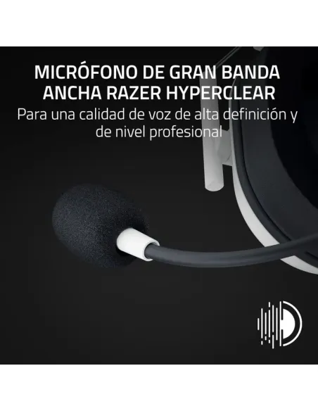 AURICULARES RAZER BLACKSHARK V2 HYPERSPEED BLANCO (RZ04-04960200-R3M1)