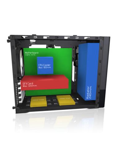 Fractal Design NODE 804 Cubo Negro