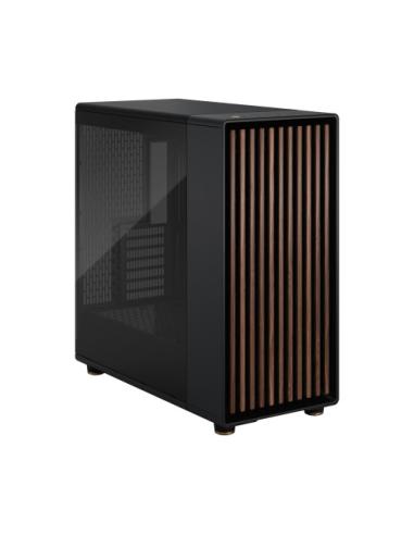 Fractal Design FD-C-NOR1X-02 carcasa de ordenador Midi Tower Negro, Carbón vegetal