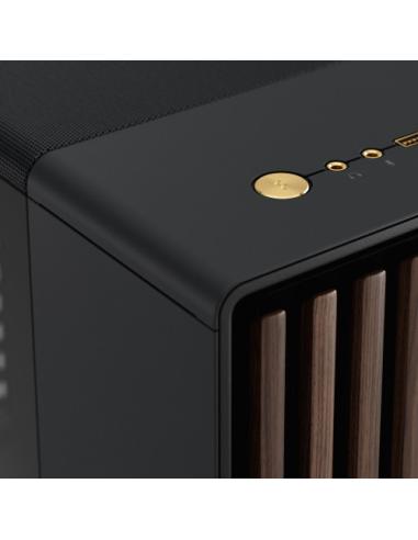 Fractal Design FD-C-NOR1X-02 carcasa de ordenador Midi Tower Negro, Carbón vegetal