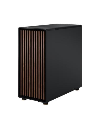 Fractal Design FD-C-NOR1X-02 carcasa de ordenador Midi Tower Negro, Carbón vegetal
