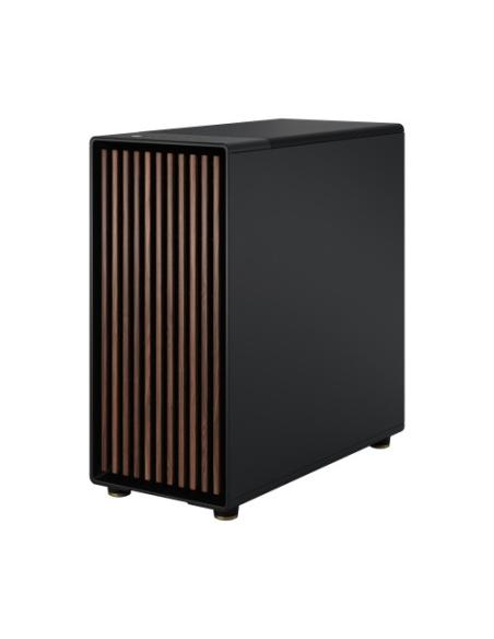 Fractal Design FD-C-NOR1X-02 carcasa de ordenador Midi Tower Negro, Carbón vegetal