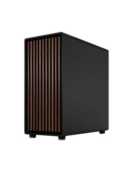 Fractal Design FD-C-NOR1X-02 carcasa de ordenador Midi Tower Negro, Carbón vegetal