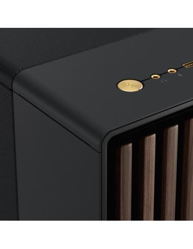Fractal Design FD-C-NOR1X-01 carcasa de ordenador Midi Tower Negro, Carbón vegetal