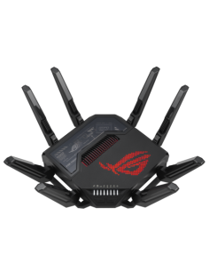ASUS ROG Rapture GT-BE98 router inalámbrico 10 Gigabit Ethernet Quad-band (2.4 GHz / 5 GHz-1 / 5 GHz-2 / 6 GHz) Negro