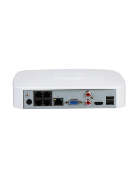 (DHI-NVR4104-EI) DAHUA GRABADOR IP NVR WIZSENSE 1U 1HDD 4 CANALES CON INTELIGENCIA ARTIFICIAL