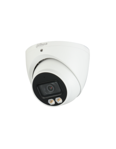 (DH-HAC-HDW1809TP-A-LED-0280B) DAHUA CÁMARA HÍBRIDA DOMO LITE FULL-COLOR 4K WDR CON AUDIO ÓPTICA FIJA 2.8MM