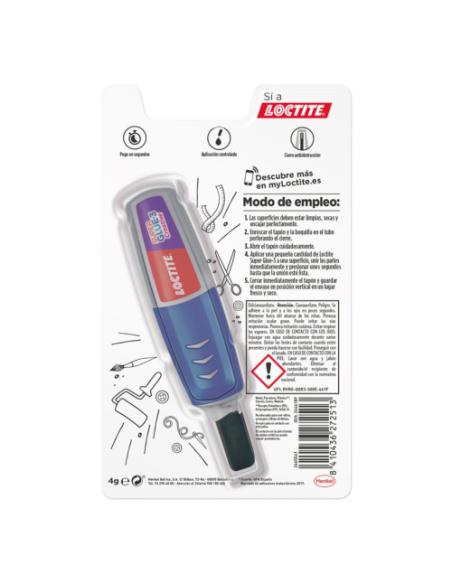 Loctite 2646189 adhesivo Líquido Adhesivo de cianoacrilato 4 g