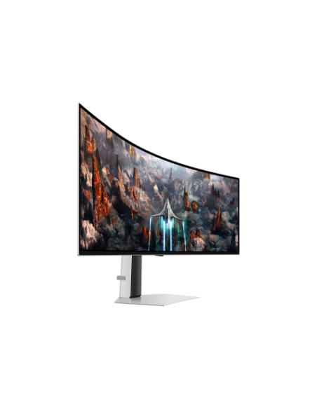 Samsung Odyssey LS49CG934SUXEN pantalla para PC 124,5 cm (49") 5120 x 1440 Pixeles DQHD OLED Plata