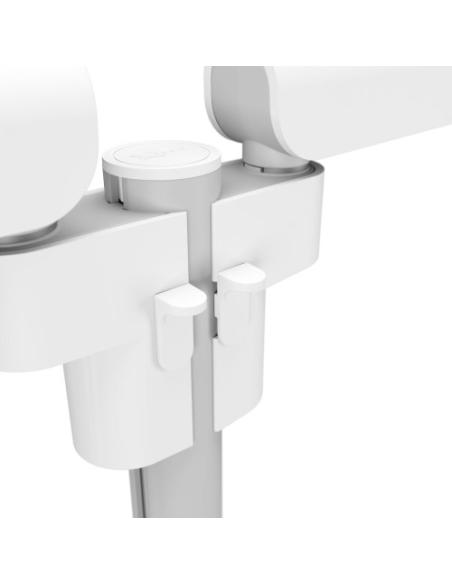 Vogel's Pinza de tubo MOMO C201, Motion (blanco)