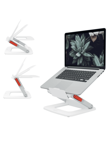 SOPORTE ELEVADOR PARA PORTATIL AJUSTABLE BLANCO ERGO LEITZ 64240001