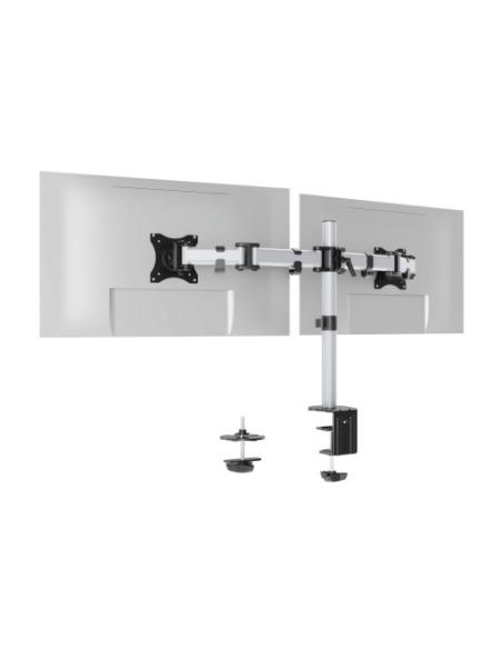 SOPORTE Y BRAZOS ARTICULADOS SELECT PARA 2 PANTALLAS DURABLE 509523