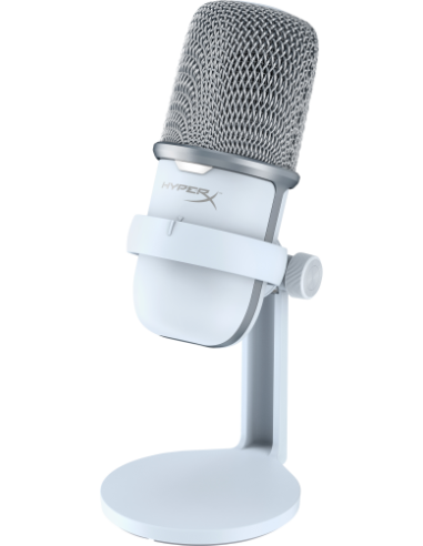 HyperX SoloCast - USB Microphone (White) Blanco Micrófono para videoconsola