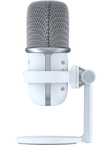 HyperX SoloCast - USB Microphone (White) Blanco Micrófono para videoconsola