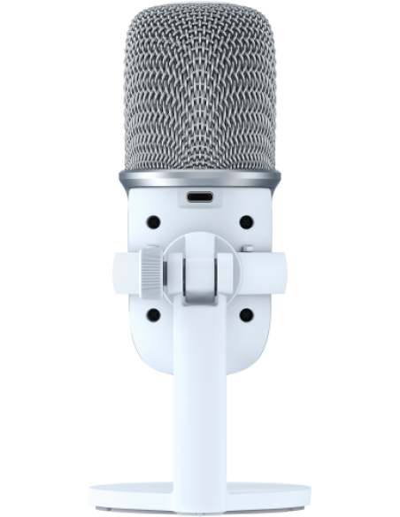 HyperX SoloCast - USB Microphone (White) Blanco Micrófono para videoconsola