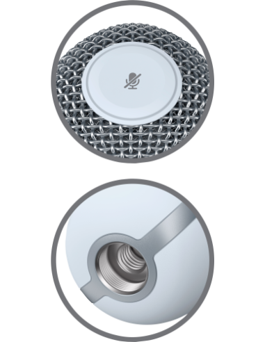 HyperX SoloCast - USB Microphone (White) Blanco Micrófono para videoconsola