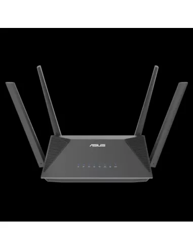 ASUS RT-AX52 AX1800 AiMesh router inalámbrico Gigabit Ethernet Doble banda (2,4 GHz / 5 GHz) Negro