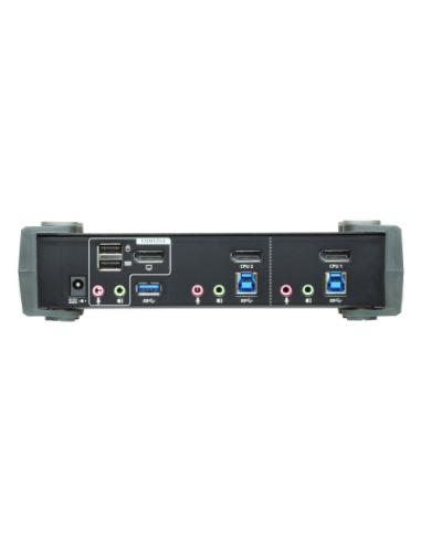ATEN SWITCH KVMP 2-PORT USB TRUE 4K DISPLAYPORT KVM SWITCH W