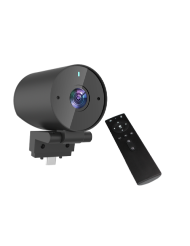 NEWLINE CÁMARAS VC 4K (61013N00TC4N22M) CAMARA 4K COMPATIBLE CON LYRA Y ELARA. AI, ZOOM DIGITAL 3,75X, AUTO FRAMING, 120º ANGULO