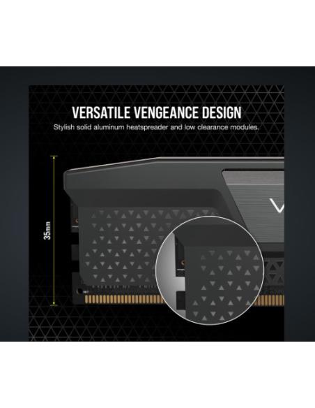 MEMORIA CORSAIR DDR5 32GB 2X16GB PC5600 VENGEANCE CMK32GX5M2B5600Z40