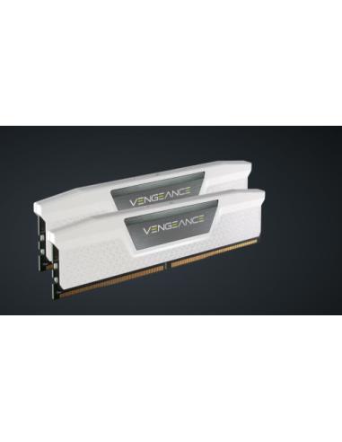 MEMORIA CORSAIR DDR5 32GB 2X16GB PC5600 VENGEANCE BLANCA CMK32GX5M2B5600C40W
