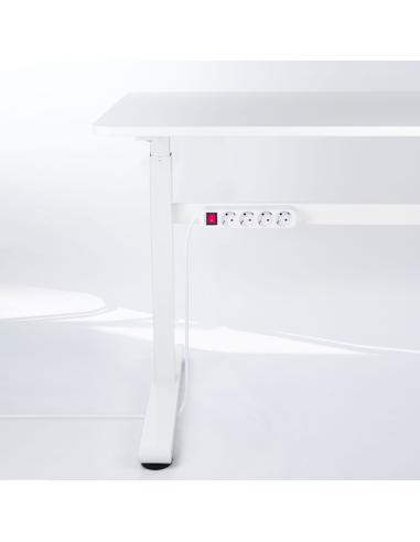 REGLETA 4 SALIDAS NANOCABLE CINTERRUPTOR CPROTEC 1.4M BLANCO 10.37.0004