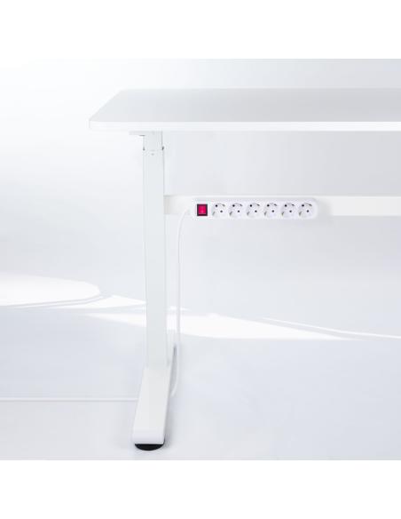 REGLETA 6 SALIDAS NANOCABLE CINTERRUPTOR CPROTEC 1.4M BLANCO 10.37.0006