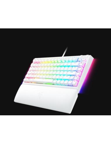 TECLADO RAZER BLACKWIDOW V4 75% BLANCO (USA) (RZ03-05001700-R3M1)
