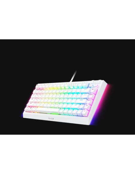 TECLADO RAZER BLACKWIDOW V4 75% BLANCO (USA) (RZ03-05001700-R3M1)