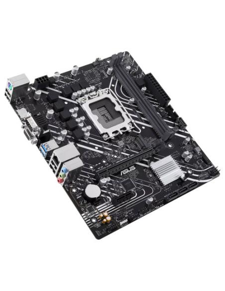 PLACA ASUS PRIME H610M-D,INTEL,1700,H610,2DDR5,96GB,VGA+HDMI,4SATA3,1M.2,2USB2.0,2USB3.2,USB-C,1GBLAN,MATX