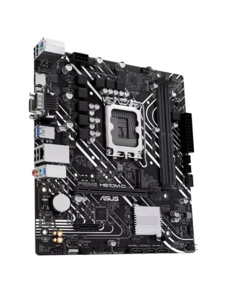 PLACA ASUS PRIME H610M-D,INTEL,1700,H610,2DDR5,96GB,VGA+HDMI,4SATA3,1M.2,2USB2.0,2USB3.2,USB-C,1GBLAN,MATX