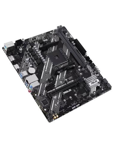 PLACA ASUS PRIME B550M-K ARGB,AMD,AM4,B550,2DDR4,64GB,DP+HDMI,GBLAN,4SATA3+2XM.2,6USB3.2,MATX