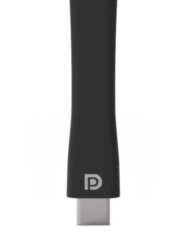 iiyama WP D002C adaptador Smart TV USB 4K Ultra HD Negro, Plata