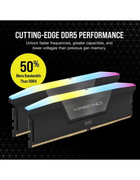 Corsair Vengeance RGB CMH48GX5M2B7200C36 módulo de memoria 48 GB 2 x 24 GB DDR5 7200 MHz