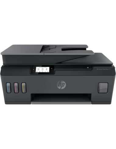 HP Smart Tank Plus Impresora multifunción inalámbrica 655, Impresión, copia, escaneado, fax, AAD y conexión inalámbrica, Escanea