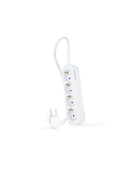 REGLETA 4 TOMAS 1.4 M BLANCA 10.34.0004-NS NANOCABLE