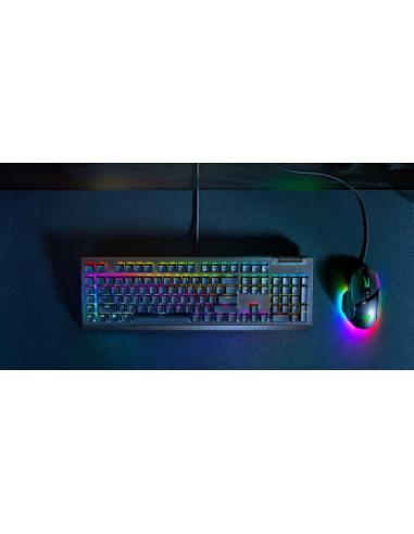 TECLADO RAZER BLACKWIDOW V4 X YELLOW SWITCH (ESPAÑOL) (RZ03-04702800-R311)