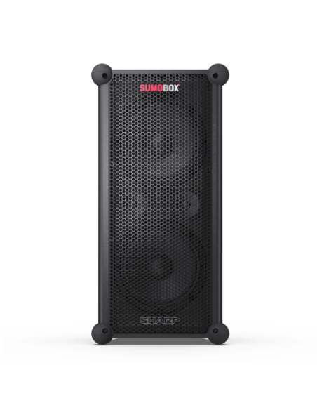 SHARP CP-LS100 ALTAVOZ PORTATIL, 120W RMS / 105dB, 10 HORAS / 14.8V 5Ah , 3 CANALES ENTRADA/ TRS/XLR (x 2)