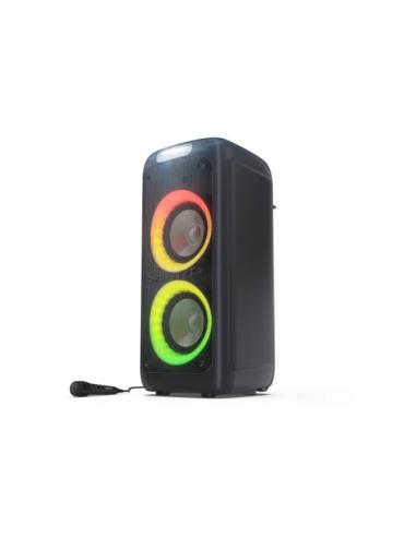 SHARP PS 949 FUNCIÓN KARAOKE/MICROFONO INCLUIDO/C ON TWS/BLUETOOTH/UEBX2/2X6,33MM/LUCES MULTICOLOR Y ESTROBOSCÓPICA/POTENCIA 132