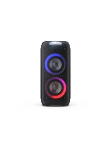 SHARP PS 949 FUNCIÓN KARAOKE/MICROFONO INCLUIDO/C ON TWS/BLUETOOTH/UEBX2/2X6,33MM/LUCES MULTICOLOR Y ESTROBOSCÓPICA/POTENCIA 132