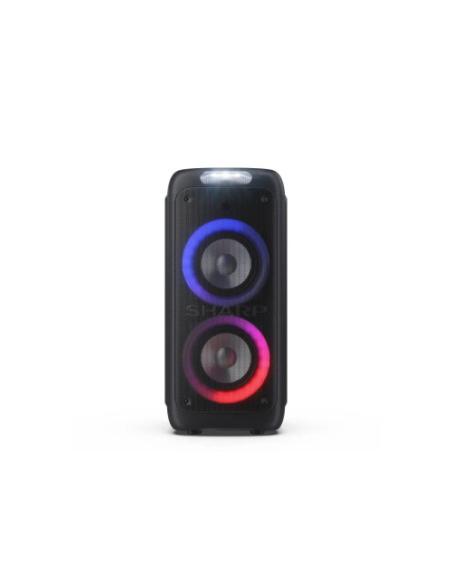SHARP PS 949 FUNCIÓN KARAOKE/MICROFONO INCLUIDO/C ON TWS/BLUETOOTH/UEBX2/2X6,33MM/LUCES MULTICOLOR Y ESTROBOSCÓPICA/POTENCIA 132