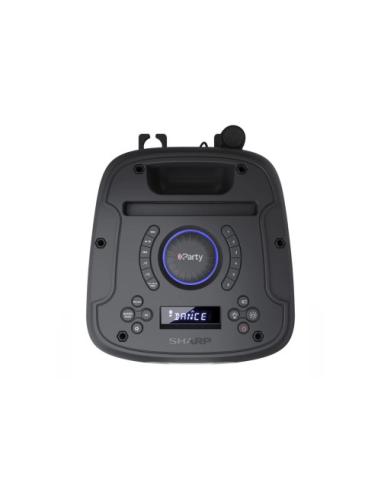 SHARP PS 949 FUNCIÓN KARAOKE/MICROFONO INCLUIDO/C ON TWS/BLUETOOTH/UEBX2/2X6,33MM/LUCES MULTICOLOR Y ESTROBOSCÓPICA/POTENCIA 132