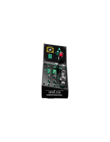 Thrustmaster VIPER Panel Negro USB Joystick/Palanca de control lateral + cuadrante de aceleración PC