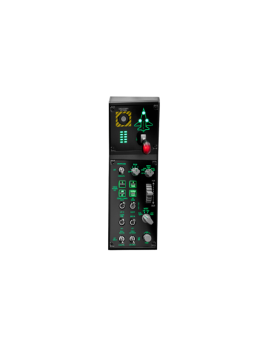 Thrustmaster VIPER Panel Negro USB Joystick/Palanca de control lateral + cuadrante de aceleración PC