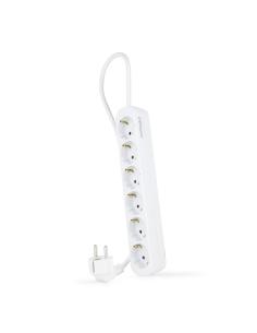 REGLETA 6 TOMAS 1.4 M BLANCA 10.37.0006-NS NANOCABLE