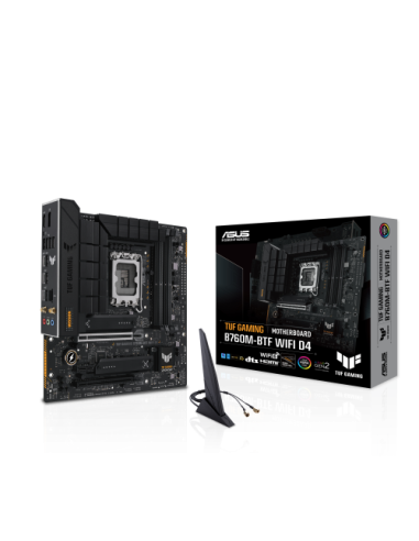 ASUS TUF GAMING B760M-BTF WIFI D4 Intel B760 LGA 1700 micro ATX
