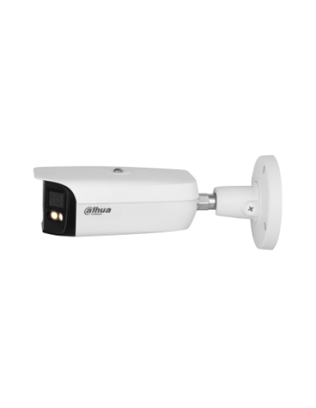 (DH-IPC-PFW5849P-A180-E2-ASTE-0360B) DAHUA CÁMARA IP BULLET PANORÁMICA TIOC DUO WDR WIZSENSE 2X4MP LED IR & LUZ CÁLIDA IP67 ALAR