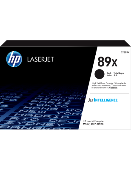 HP Cartucho de tóner Original LaserJet 89X negro de alta capacidad